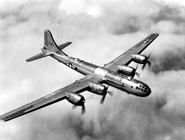 B-29 Superfortress in Flight.