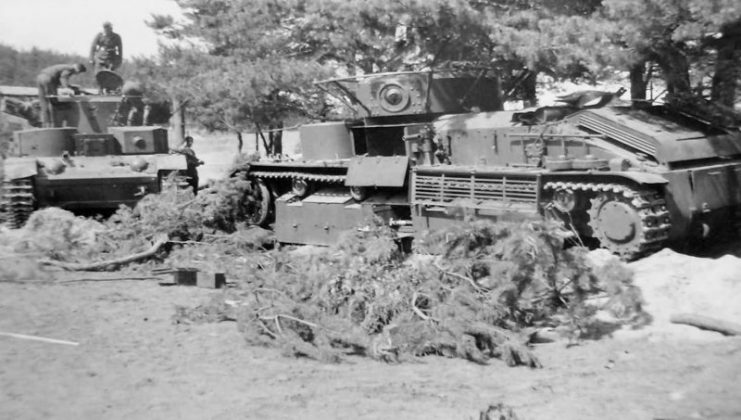 Captured T-28 Tank During Operation Barbarossa June 1941
