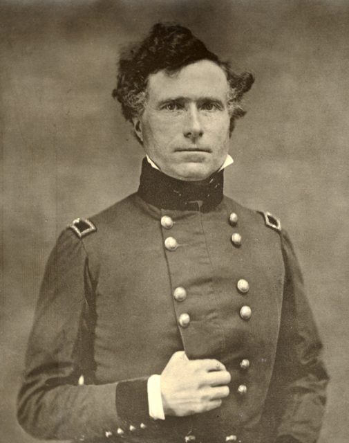 Franklin Pierce in his brigadier general’s uniform, 1852