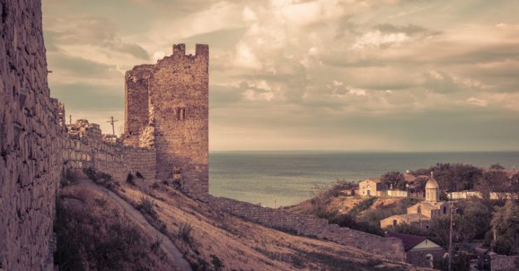 Fortress on the Black Sea.