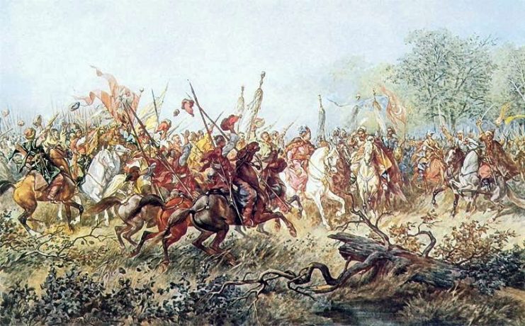 Tatar cavalry.