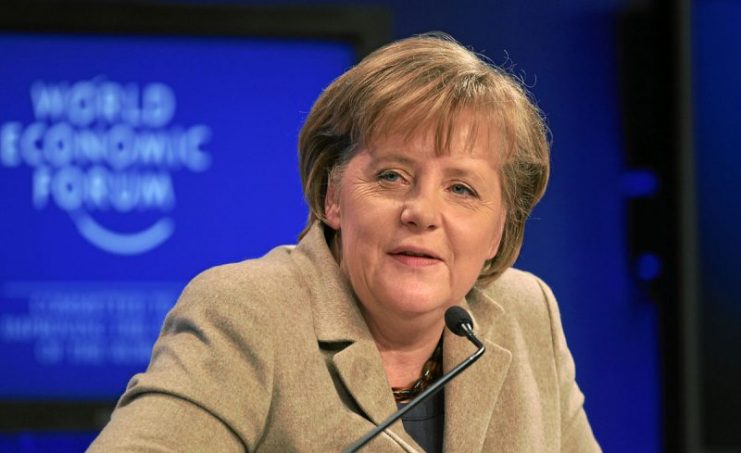 Angela Merkel. By World Economic Forum – CC BY-SA 2.0