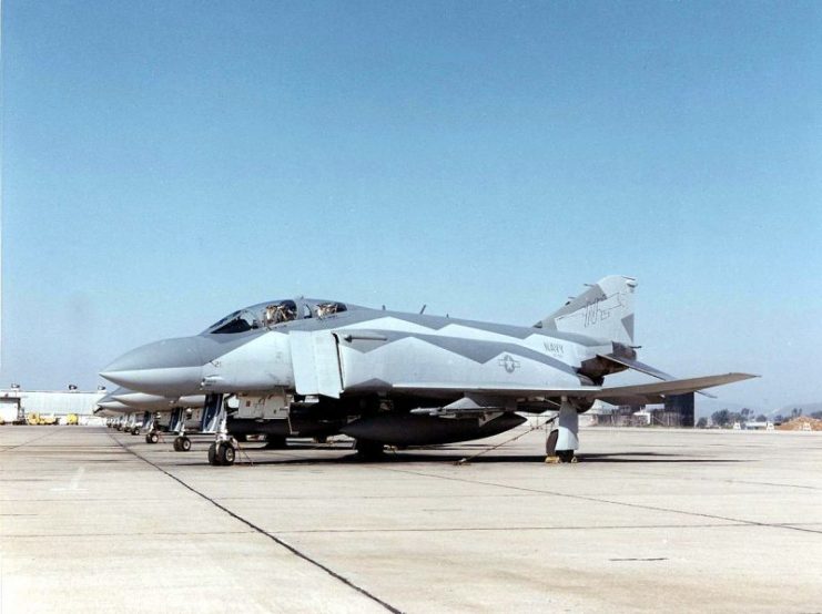F-4J Phantoms of VF-194 at NAS Miramar 1976