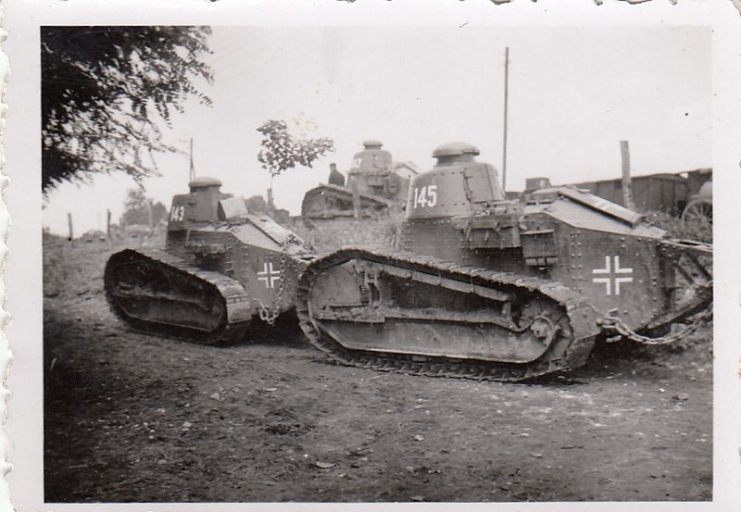 Captured FT tanks in German service in Serbia (World War II)Photo Grieptoo52 CC BY-SA 4.0
