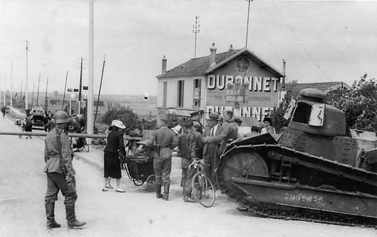 FT17 tank in France 1940