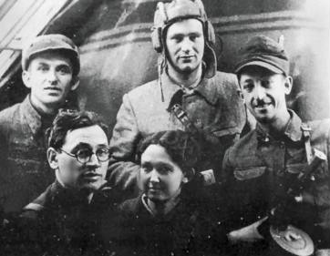 Jewish partisans of the Valery Chkalov Brigade, Belorussia, 1943
