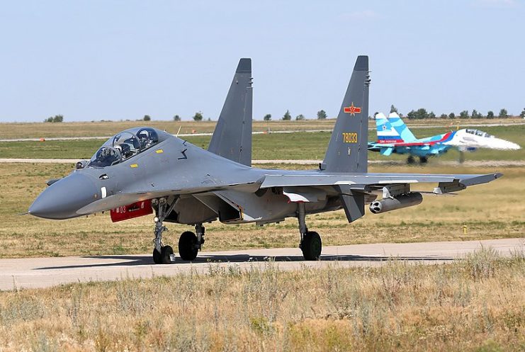 The Sukhoi Su-30MKK (NATO reporting name- Flanker-G).Photo: Dmitriy Pichugin GFDL 1.2