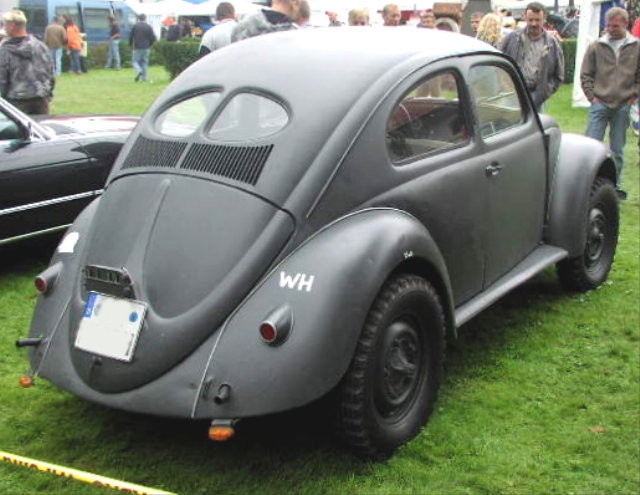 Type 82E—Kübelwagen chassis Beetle body (rear)