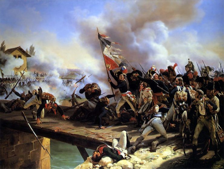 The Battle of the Bridge of Arcole.