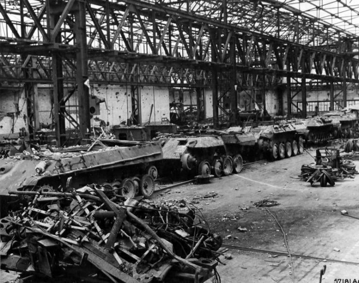 Aschaffenburg Germany Panther Tank and Submarine Plant