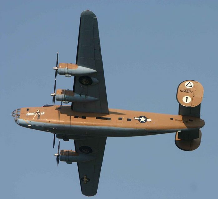 B-24 Liberator LB-30B “Diamond Lil” from the Commemorative Air Force collection.