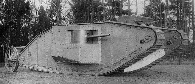 British Tank Prototype, “Mother.”1916