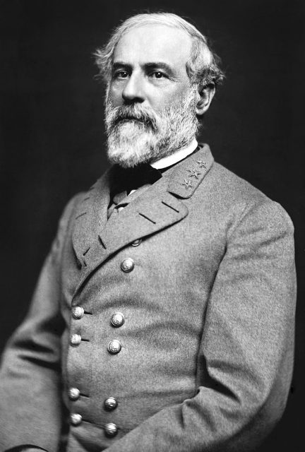 Photograph of Robert E. Lee in March 1864