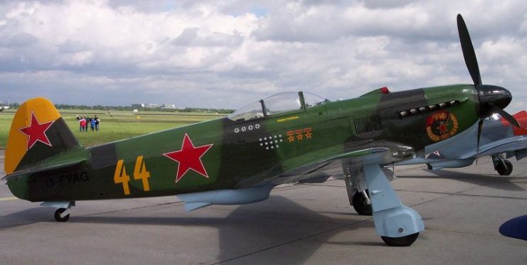 Yak-3M warbird.Photo Stahlkocher CC BY-SA 3.0