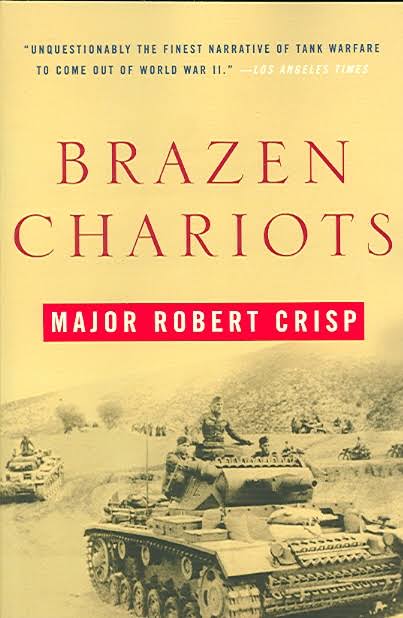 The cover of his book Brazen Chariots