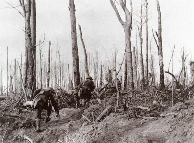 U.S. Marines during the offensive