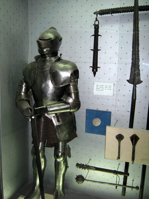 Serbian medieval armor. Photo: Boksi / CC-BY-SA 3.0