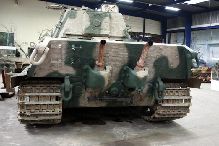 Tiger II. On display at Saumur Général Estienne museum. Photo by Rama CC BY-SA 2.0 fr