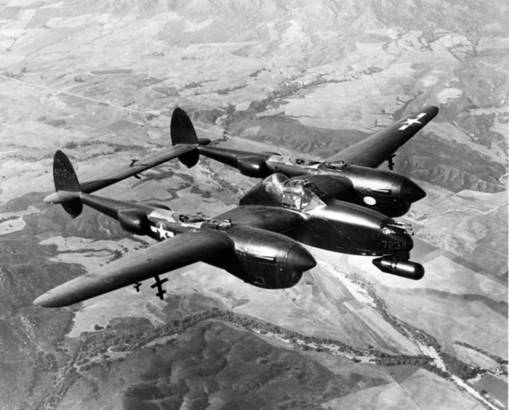 Night-fighter Lockheed P-38M