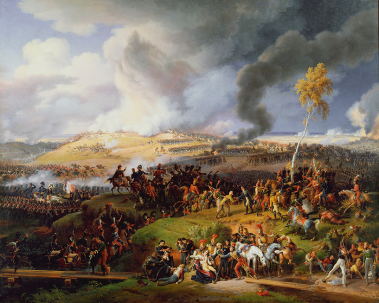 The Battle of Borodino, fought on September 7, 1812.