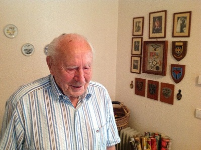 The now 92-year-old Hans Muller.