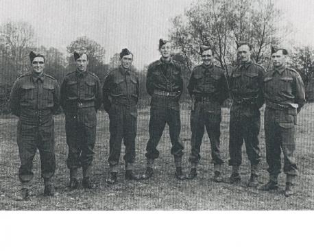 Members of the Ledbury Patrol, believed to be part of the Herefordshire resistance groups.