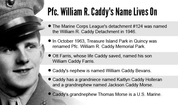 William Caddy's legacy lives on.