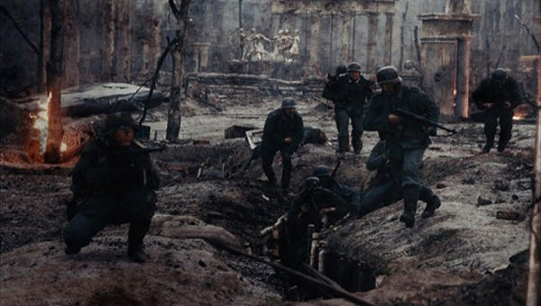 Still from the Russian 3D movie "Stalingrad" based on the Battle of Stalingrad.