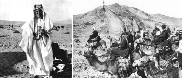 Lawrence of the Arabia and the Arab Revolt in WWI.