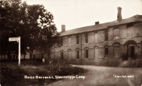 Ross Barracks, Shorncliffe Camp