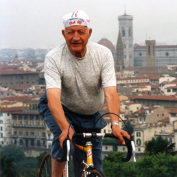Gino Bartali in his old age