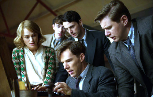 Benedict Cumberbatch and The Imitation Game cast, the biopic about WWII hero Alan Turing set to open late this year.