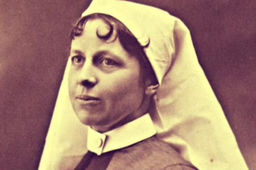 Sister Edith Appleton in uniform, 1918.