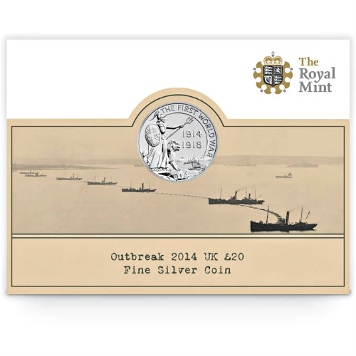 The commemorative £20 coin Photo from: Royal Mint