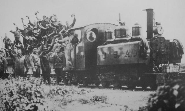 WWI railroads