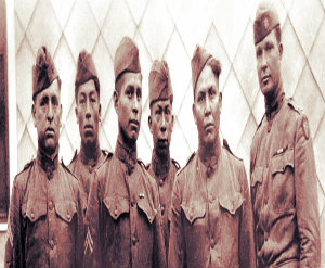 The Choctaw Code Talkers of the Great War.