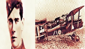 WWI Pilot Edward Mannock and the SE5 Fighter. He flew one when he fought off the Germans in the air.