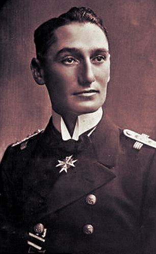 German Commander Otto Hersing, the commander responsible for the sinking of HMS Pathfinder.