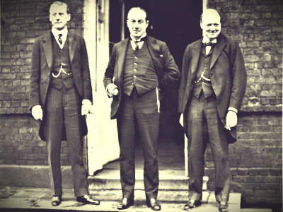 Chamberlain, Baldwin and Churchill