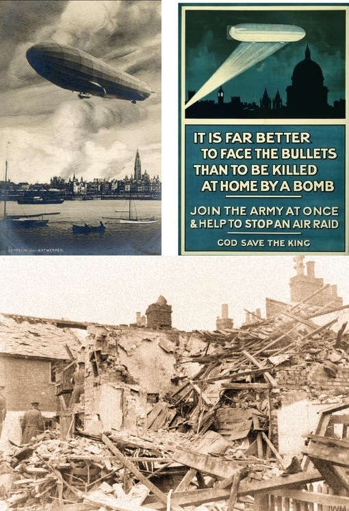 First Air Raid Britain