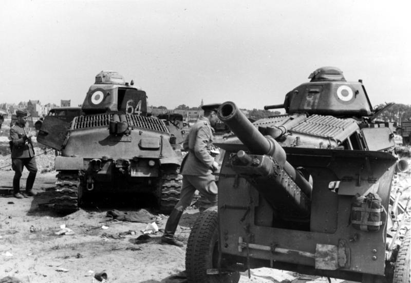 Frankreich, Panzer Somua S35, Geschütz