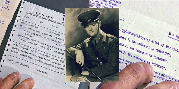 WWII documents about D-Day