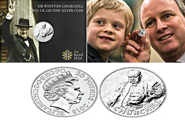 Winston Churchill Commemorative £20 coin