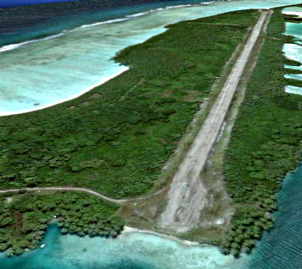 airfields V palmyra atoll