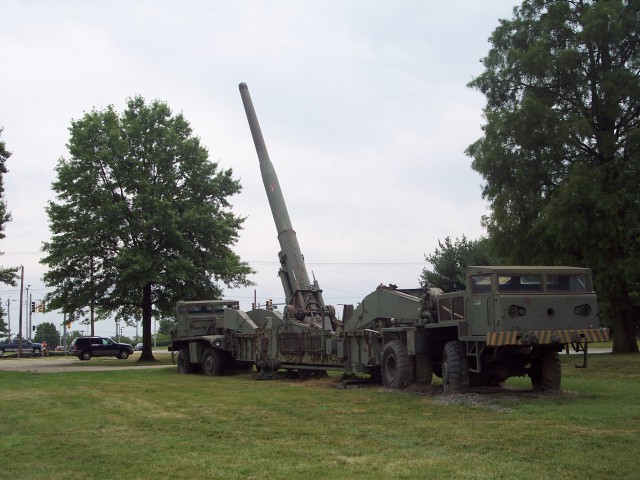 An M65 Atomic Cannon at Aberdeen Proving Grounds by PlaidBaron - Wikipedia