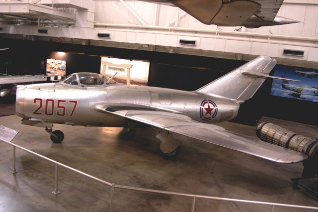 DAYTON, Ohio -- MiG-15 at the National Museum of the United States Air Force. (U.S. Air Force photo)