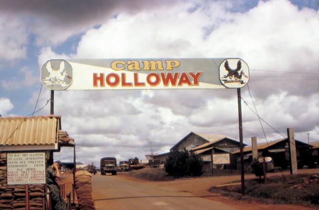 Camp Holloway before the attack in 1965