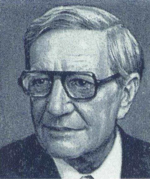 Portrait of Kim Philby from a Soviet stamp, 1990