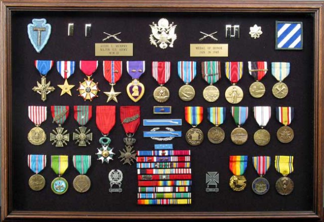 Audie Murphys medals