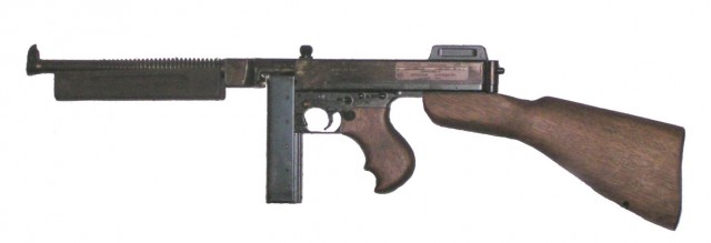 Submachine gun M1928 Thompson